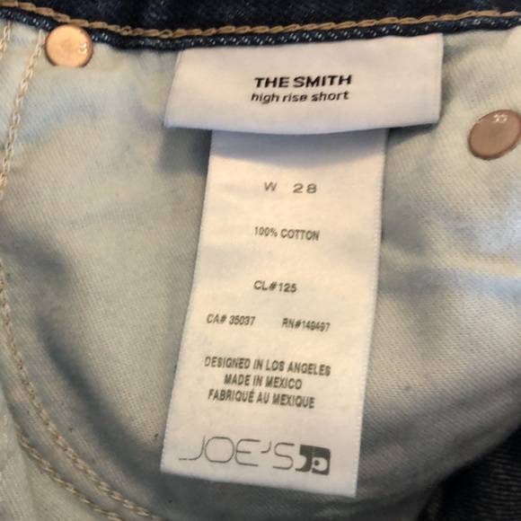 Joe’s Jeans The Smith High-Rise Cut-Off Shorts - Picture 6 of 9